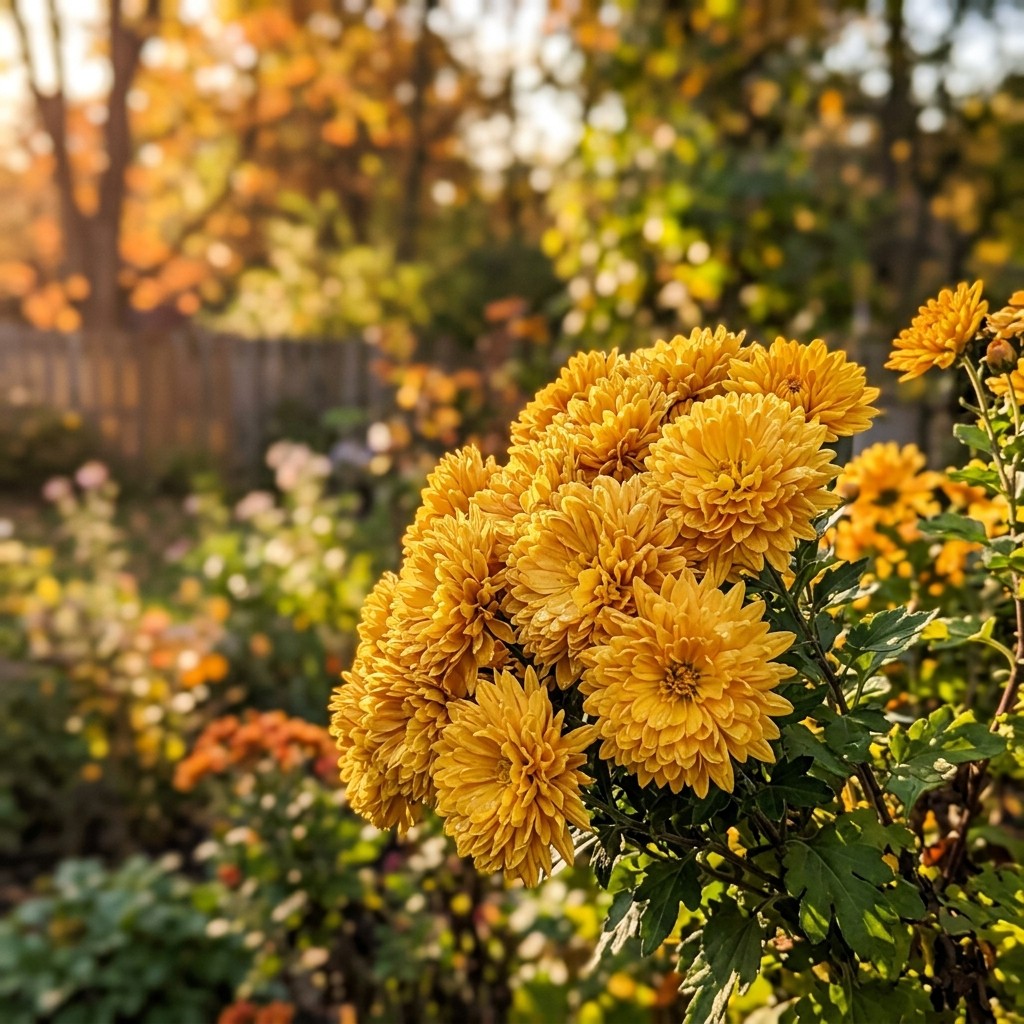 50 carefully packed Golden Chrysanthemum Seeds – Beautiful Garden Flowers