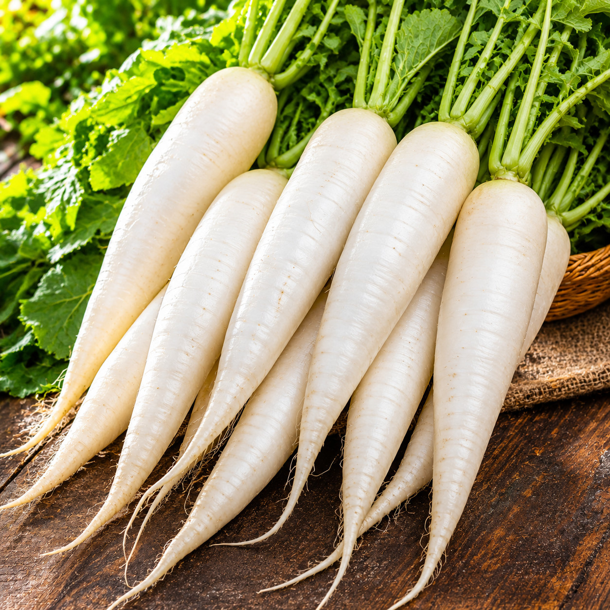 500+ DAIKON RADISH SEEDS 🌱 COATED GIGANTIC • DEER PLOT • HORSERADISH FREE SHIP