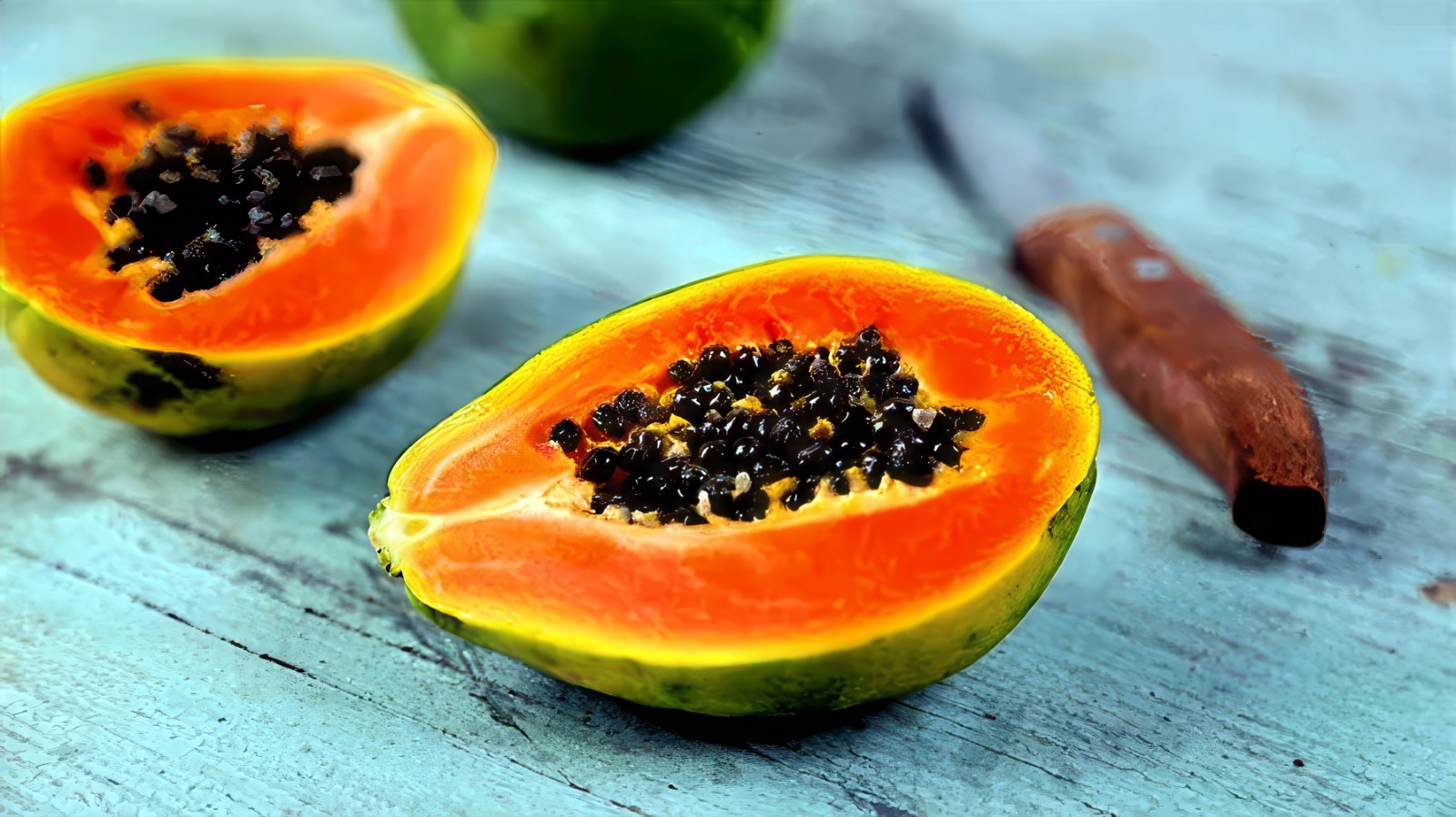 20 Dwarf Hawaiian Solo Sunrise Papaya Seeds Carica Melon Rare NON GMO Fruit Tree