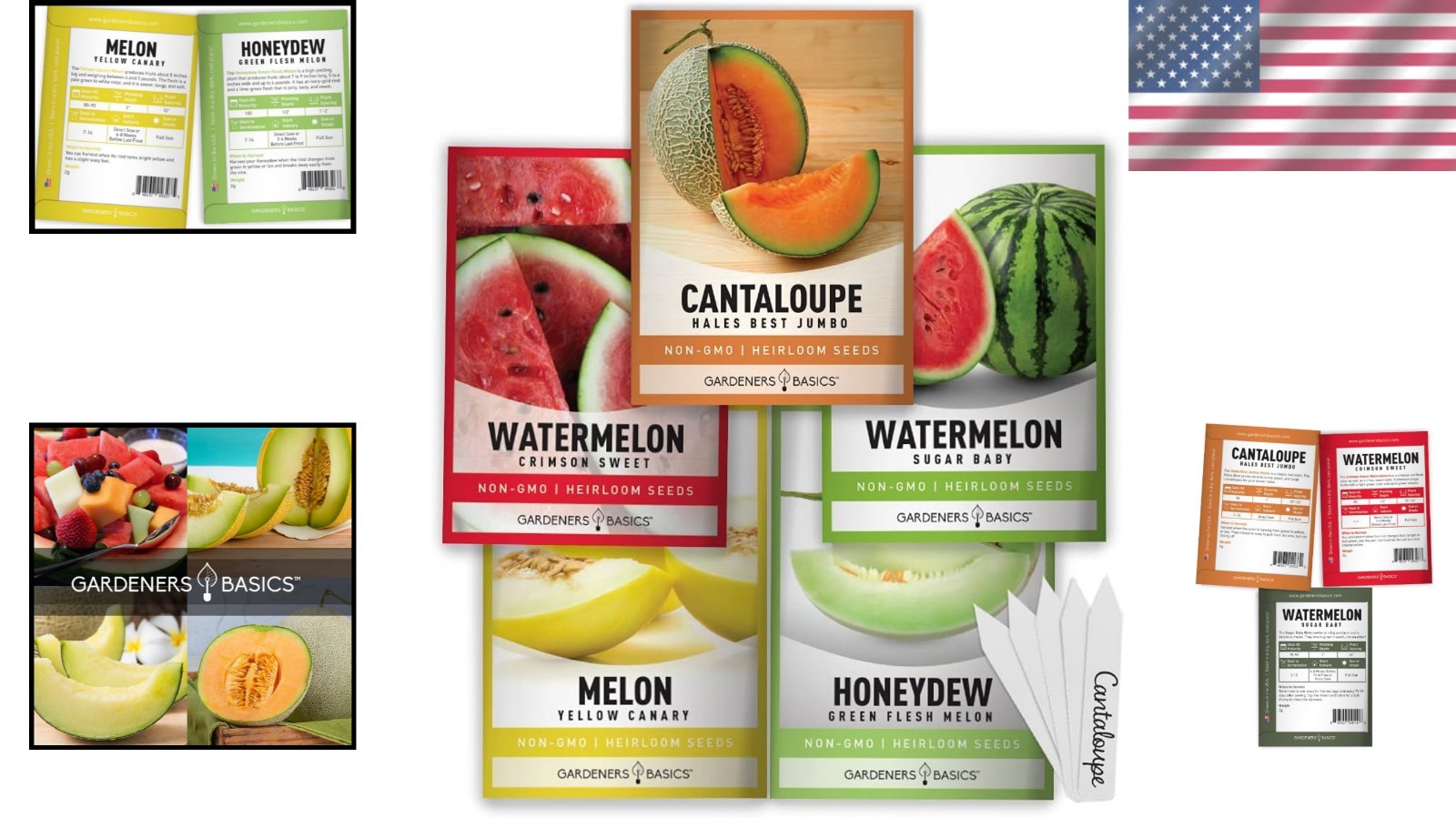 Grow 5 Varieties of Melon – Hales Best, Watermelon, & More – Planting Seeds