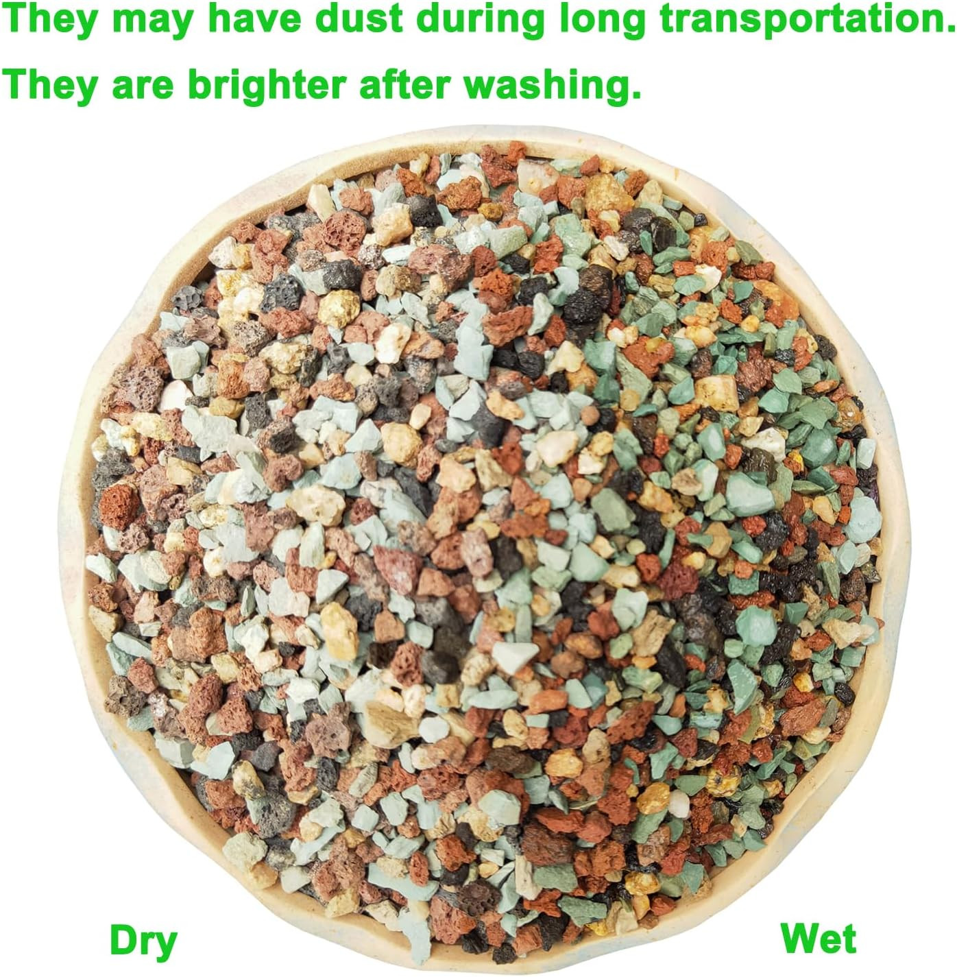 5Lb Succulent Cactus Bonsai Soil Gritty Mix Gravel Top Dressing Fast Drain