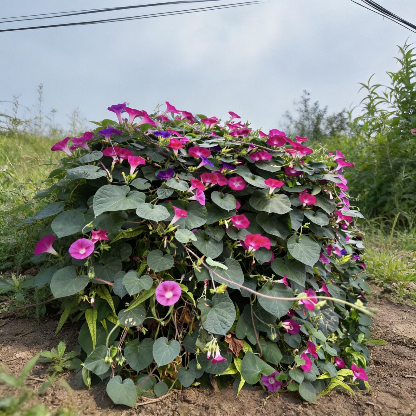 Morning Glory Seeds 100 Pieces Climbing Flower Vine Seeds for Home Landscape Use